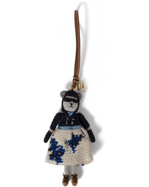 Miu Miu Accessoire En Fil Technique, Femme - Noir