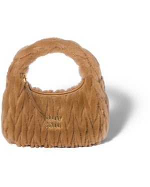 Miu Miu Borsa Wander - Marrone