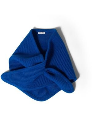 Miu Miu Scialle - Blu