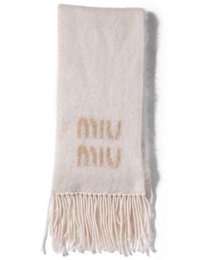 Miu Miu Sciarpa - Neutro