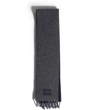 Miu Miu Sciarpa - Grigio