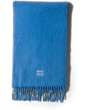 Miu Miu Sciarpa - Blu