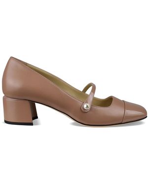 Jimmy Choo Elisa 45 Court Shoes - Brown