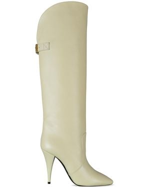 Saint Laurent Harper Boots - Green