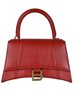 Balenciaga Bolso de mano Hourglass - Rojo