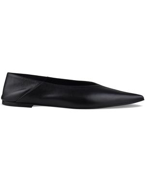 Saint Laurent Nour Ballet Flats - Black