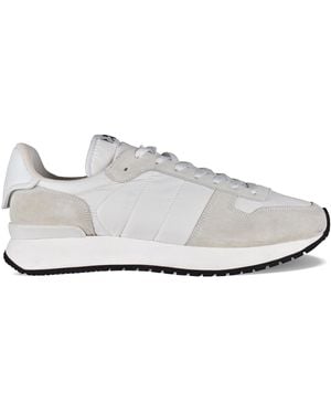 Courreges Sneakers aus zwei Materialien - Weiß