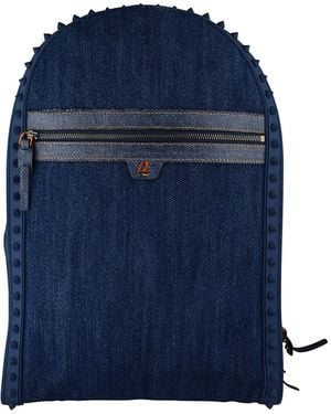 Christian Louboutin Backparis Miss Denim - Blue
