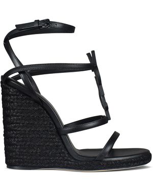 Saint Laurent Espadrillas - Nero