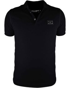 Dolce & Gabbana Dolce&Gabbana Polo - Black