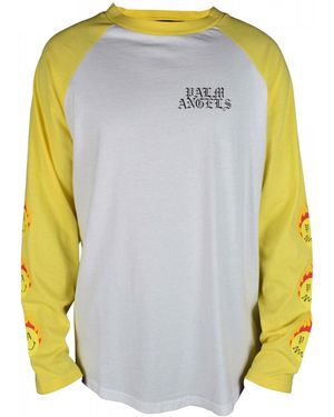 Palm Angels T-Shirt a maniche lunghe - Blu