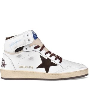 Golden Goose Sneakers Sky Star - Bianco