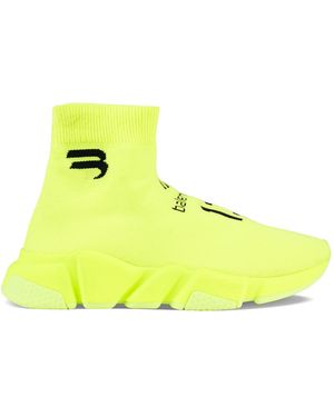 Balenciaga Sneakers Speed Soccer - Jaune