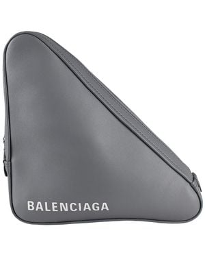 Balenciaga Clutch Triangle - Grey