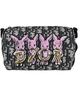 Dior Roller Bag mit Schulterriemen - Blau