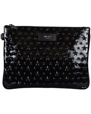 Jimmy Choo Derek Clutch Bag - Black