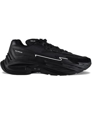 Balmain Sneakers Run Row - Black