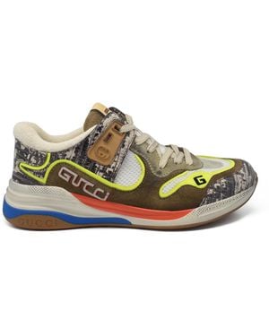 Gucci Tejus Ultrapace Suede Trainer - Multicolour