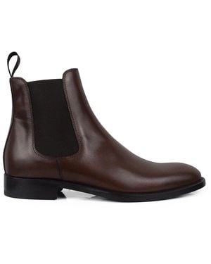 ALBERTO Leather Boots - Brown