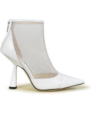 Jimmy Choo Kix 100 Boots - White