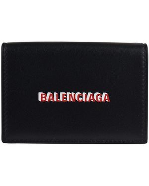Balenciaga Wallet Cash Mini - Black
