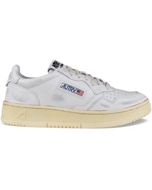 Autry Sneakers Super vintage - Bianco