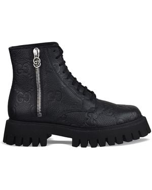 Gucci Stiefeletten Ranger - Schwarz