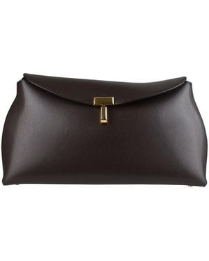 TOTEME T-Lock Clutch - Weiß