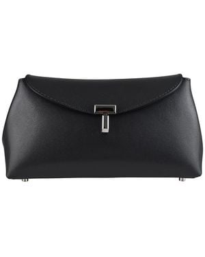 TOTEME Mini T-Lock Clutch - Schwarz