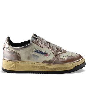 Autry Super Vintage Trainers - Brown