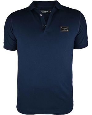 Dolce & Gabbana Dolce&Gabbana Polo - Blue