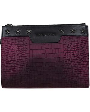 Jimmy Choo Derek clutch - Viola