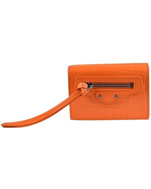 Balenciaga Neo Classic Wallet - Orange