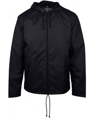 Comme des Garçons Waterproof Nylon Jacket With Drawstring Hood - Blue