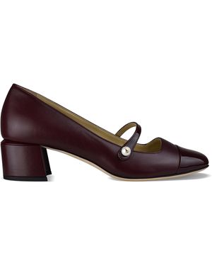 Jimmy Choo Elisa 45 Court Shoes - Brown