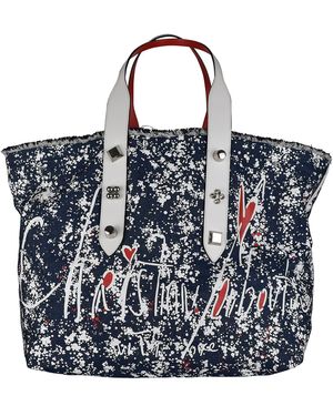 Christian Louboutin Frangibus Tote Bag - Blue
