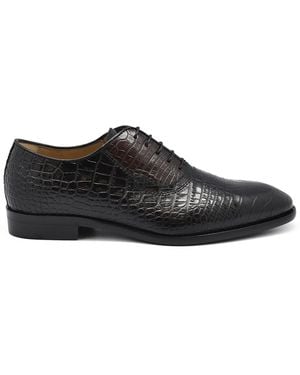 Caporicci Brogue schuhe - Schwarz