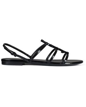 Saint Laurent Sandali Cassandra - Nero