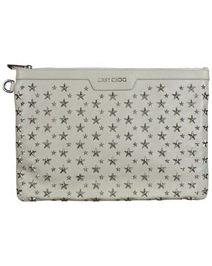 Jimmy Choo Derek Clutch Bag - Grey