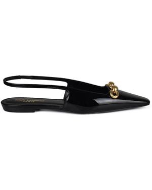 Saint Laurent Blade Ballet Flats - Noir