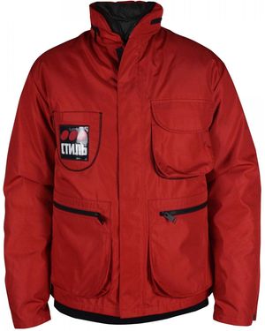 Heron Preston Down Jacket - Red