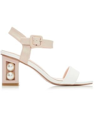 Moda In Pelle Sandypearl Nude - White