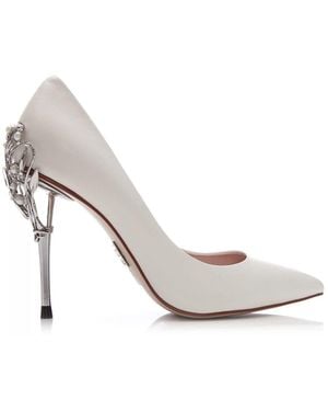 Moda In Pelle Ilari Ivory Leather - White