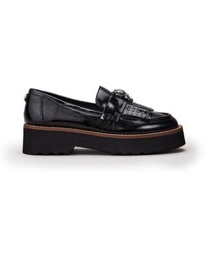 Moda In Pelle Evaleah Leather - Black