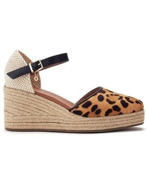 Moda In Pelle Earll Leopard Pony Hair - Brown
