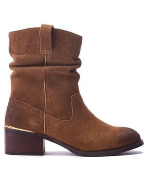 Moda In Pelle Oaissa Suede - Brown