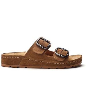 Shoon Sh Elate Suede - Brown