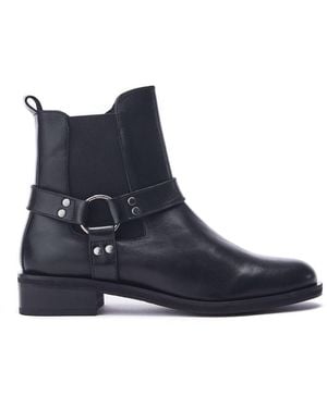 Moda In Pelle Palanne Leather - Blue