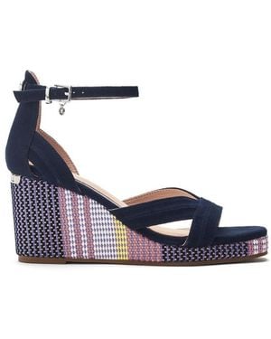 Moda In Pelle May Suede - Blue