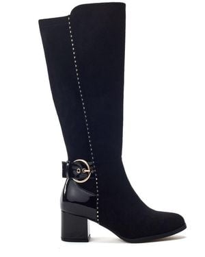 Moda In Pelle Sameena Alcantara - Blue